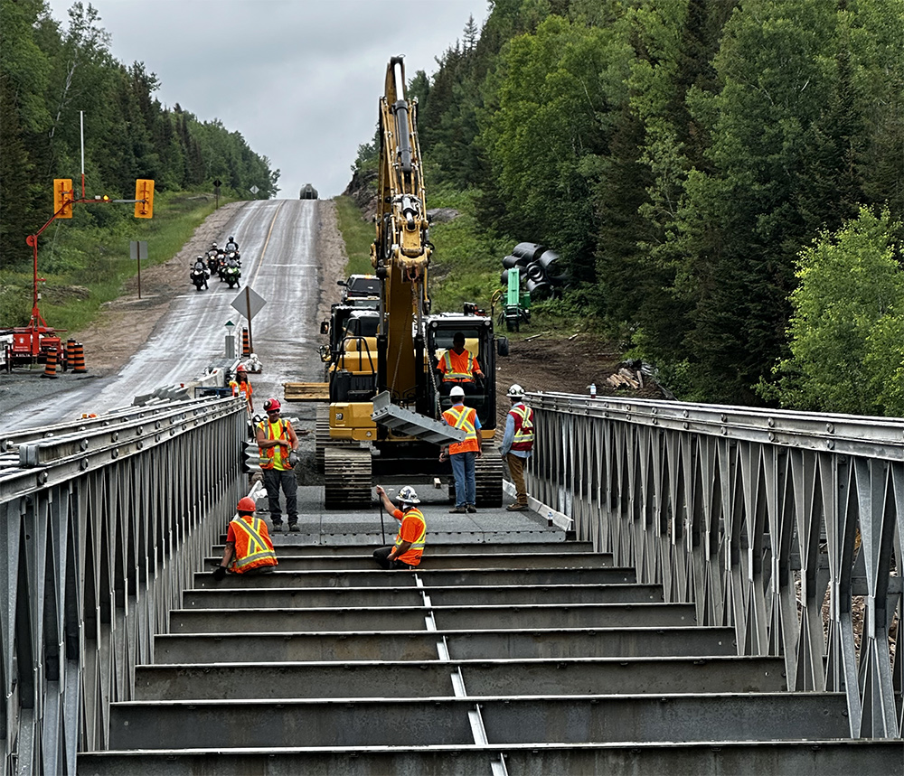 The replacement of two (2) structural culverts on Highway 129